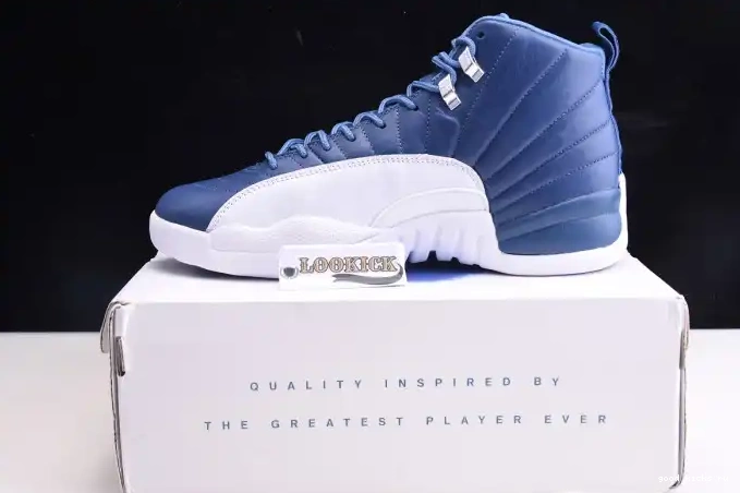Cheap 12 Blue Air 130690-404 Stone Retro Jordan 0613
